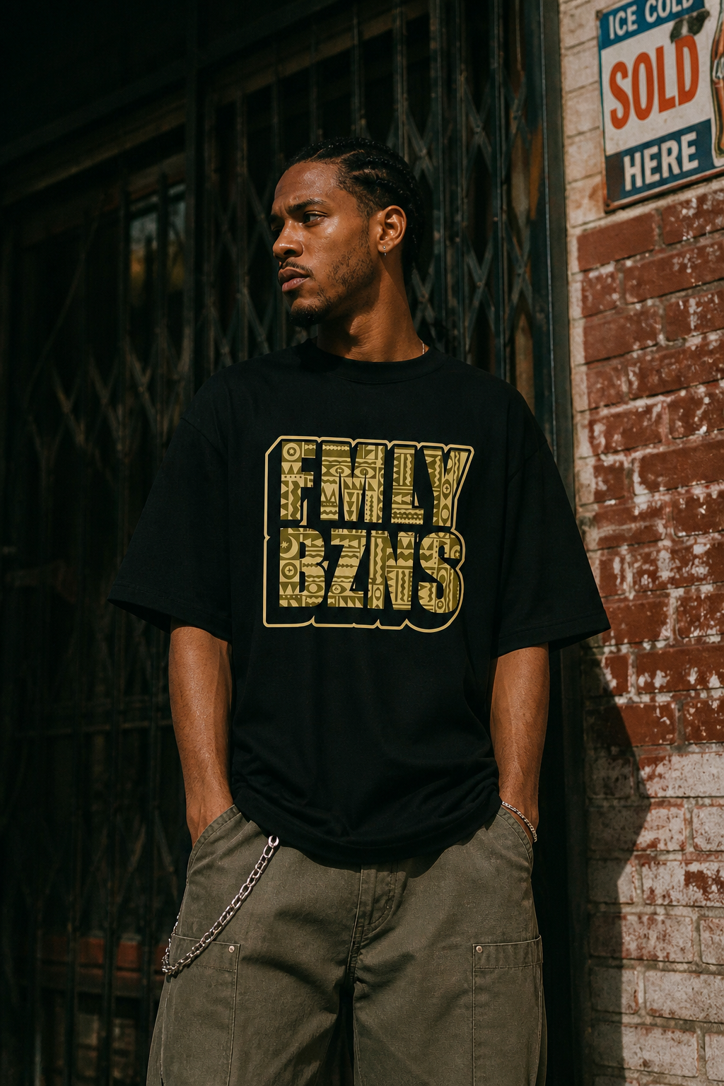 FMLY PEACE Logo Max Heavyweight Tee